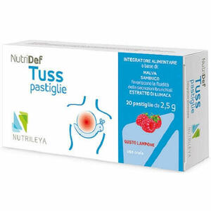  - Nutridef Tuss 20 Pastiglie Lampone