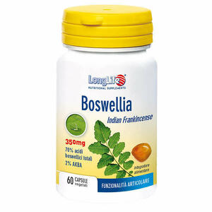  - Longlife Boswellia 60 Capsule Vegetali