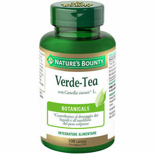 Nature's Bounty - Verde-tea 100 Capsule