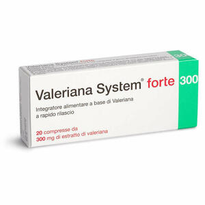  - Valeriana System Forte 20 Compresse