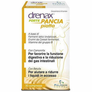  - Drenax Forte Pancia Piatta 30 Compresse