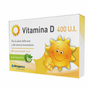  - Vitamina D 400 Ui 84 Compresse