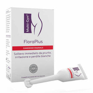  - Floraplus Multi-gyn Candidosi Vaginale 5 Tubetti X 5ml