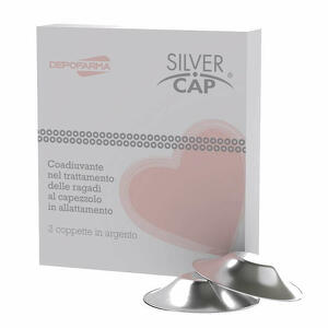 Depofarma - Coppette In Argento Copri Capezzoli Per Allattamento Silvercap