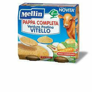  - Mellin Pappa Completa Vitello 250 G 2 Pezzi