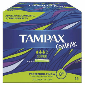  - Tampax Compak Super 16 Pezzi