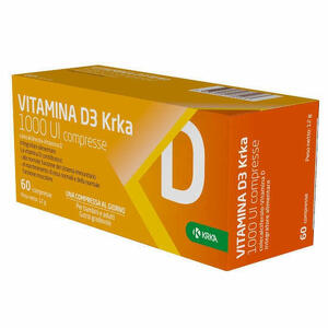  - Vitamina D3 Krka 1000 Ui 60 Compresse