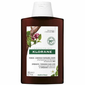  - Klorane Shampoo Chinina-stella Alpina Bio 400ml