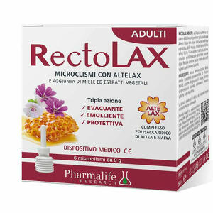  - Rectolax Adulti Microclismi 6 Pezzi Da 9 G