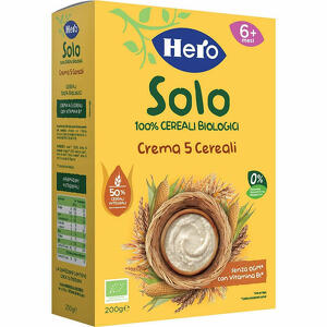  - Hero Baby Solo Crema 5 Cereali Bio 200 G