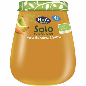 Hero - Hero Baby Omogeneizzato Pera Banana Carota 100% Bio 120 G