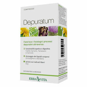 Erba Vita - Depuratum Compresse 30 Compresse