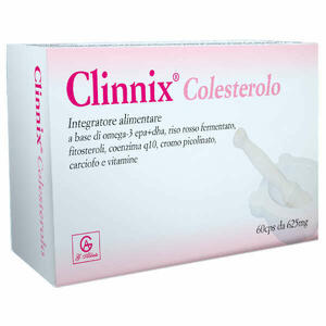 Abbate Gualtiero - Clinnix Colesterolo 60 Capsule 625mg