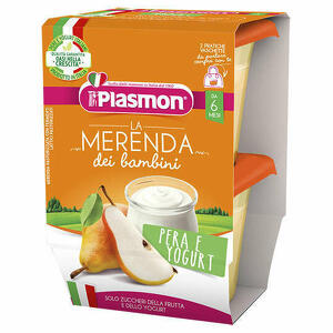  - Plasmon La Merenda Dei Bambini Sapori Di Natura Pera Yogurt Asettico 2 X 120 G