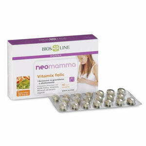  - Biosline Neomamma Vitamix Folic 40 Compresse New