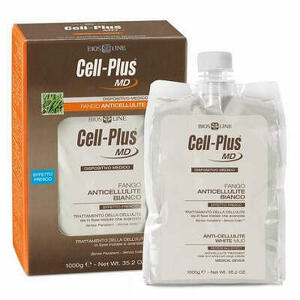  - Cell Plus Md Fango Bianco Anticellulite Effetto Fresco 1 Kg