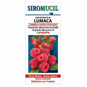  - Siromucil Preparato Alimentare Con Estratto Di Lumaca Al Lampone 150ml