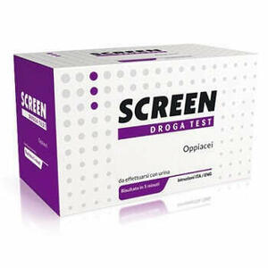  - Screen Droga Test Oppiacei Con Contenitore Urina