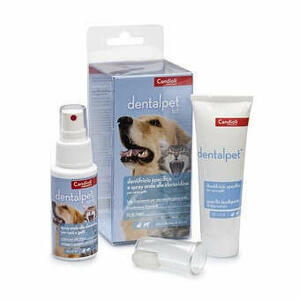  - Dentalpet Kit Dentifricio 50ml+spray Orale 50ml+1 Ditale